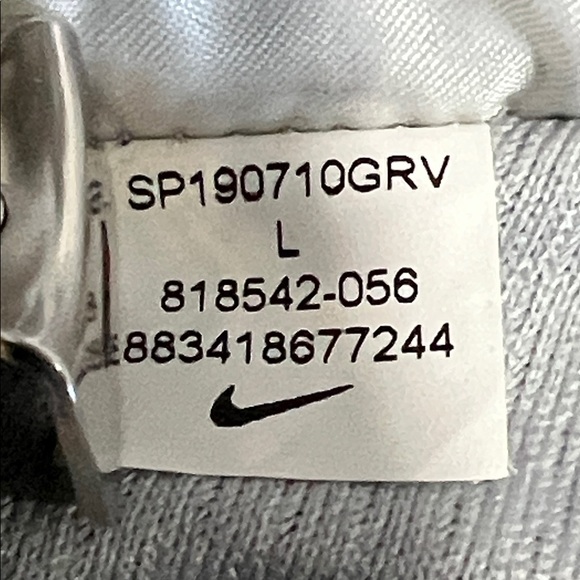 Nike Men's Gray Button-Up Baseball Jersey NWOT - Picture 11 of 13